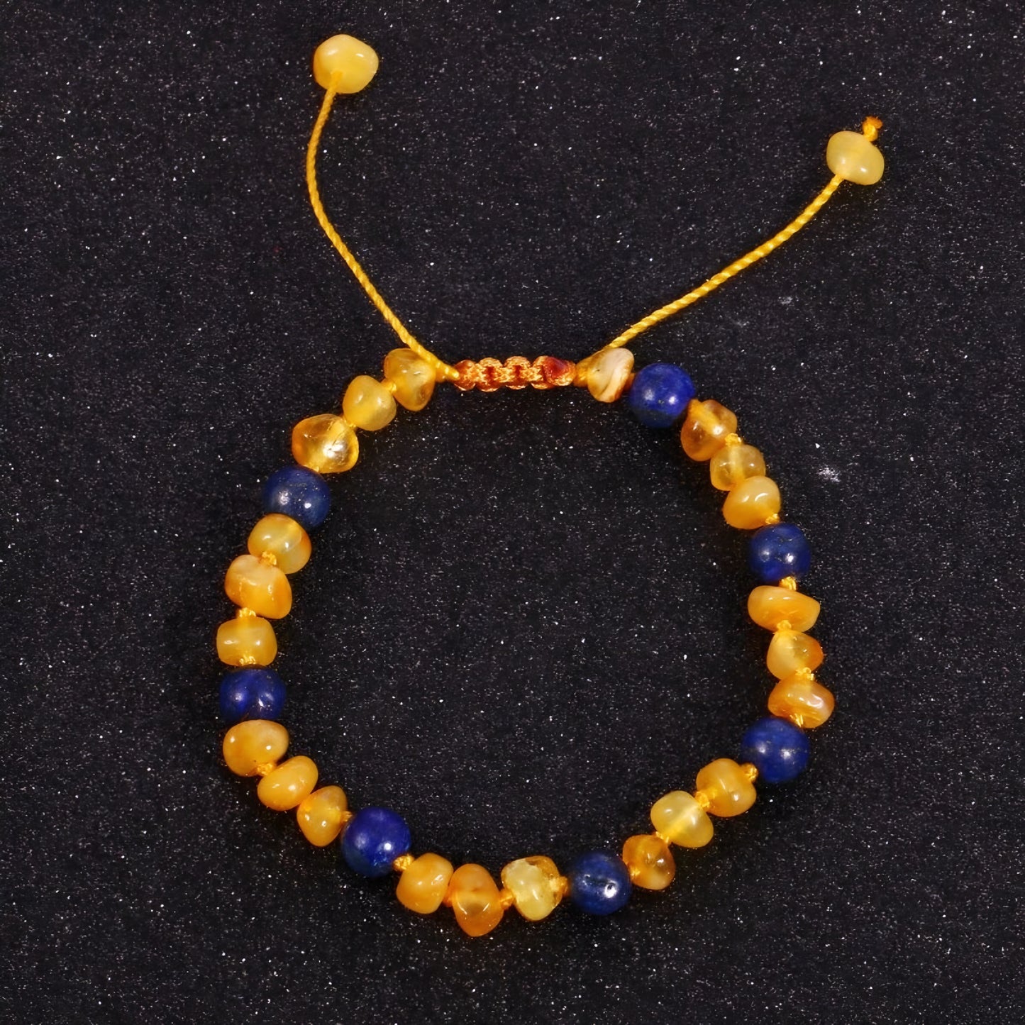 Amber and Honey Bracelet